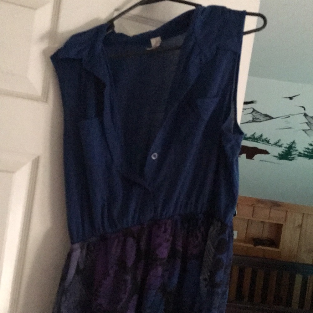 No Boundaries size 19 hi-lo dress animal print